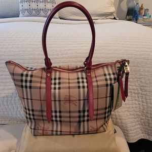 Burberry Haystack Salisbury Tote